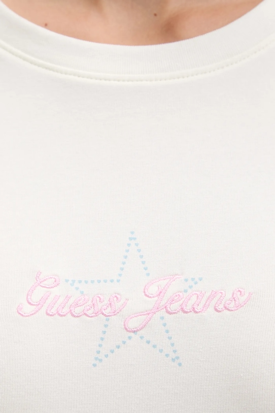 Футболка Guess Jeans W6RI18.J1314 бежевый