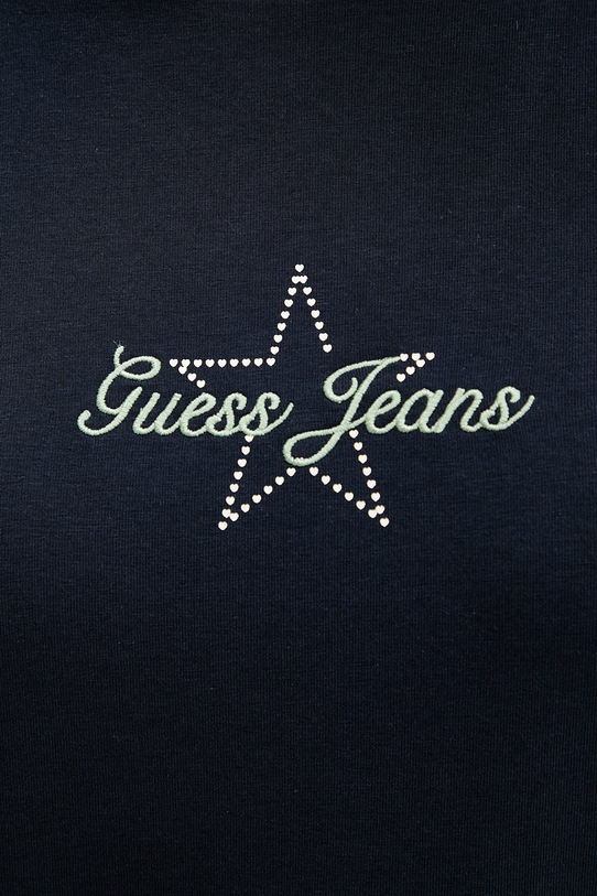 Tričko Guess Jeans námořnická modř W6RI18.J1314