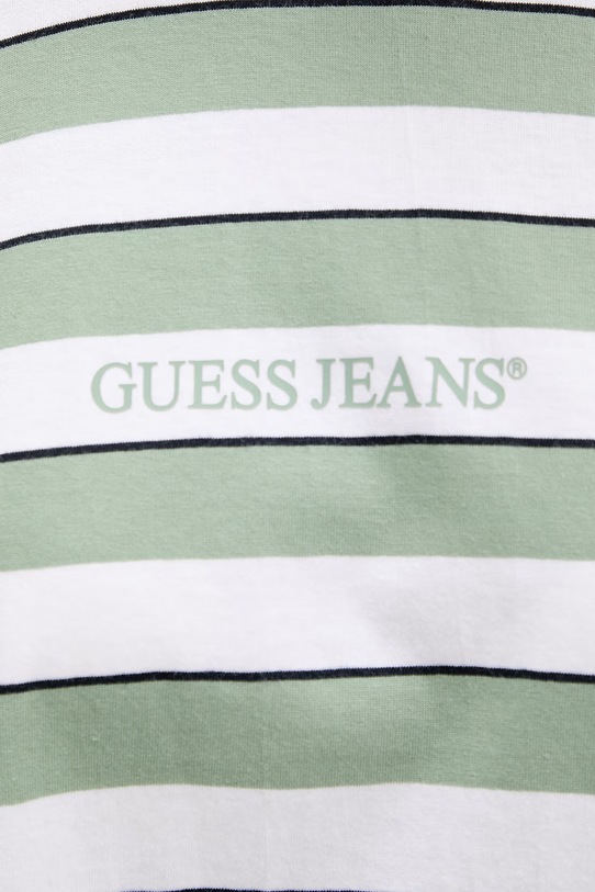 Guess Jeans t-shirt bawełniany W6RI19.K8HM0 zielony