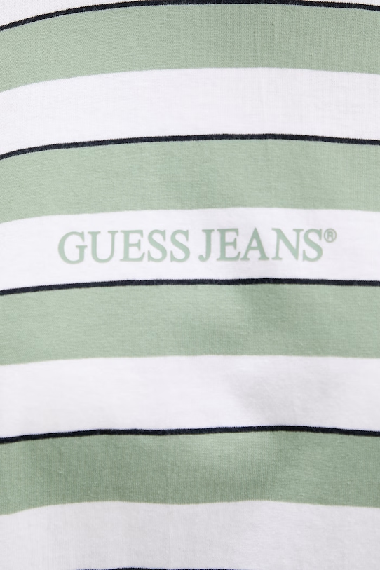Guess Jeans t-shirt bawełniany W6RI19.K8HM0 zielony