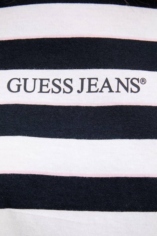 Guess Jeans t-shirt bawełniany W6RI19.K8HM0 granatowy