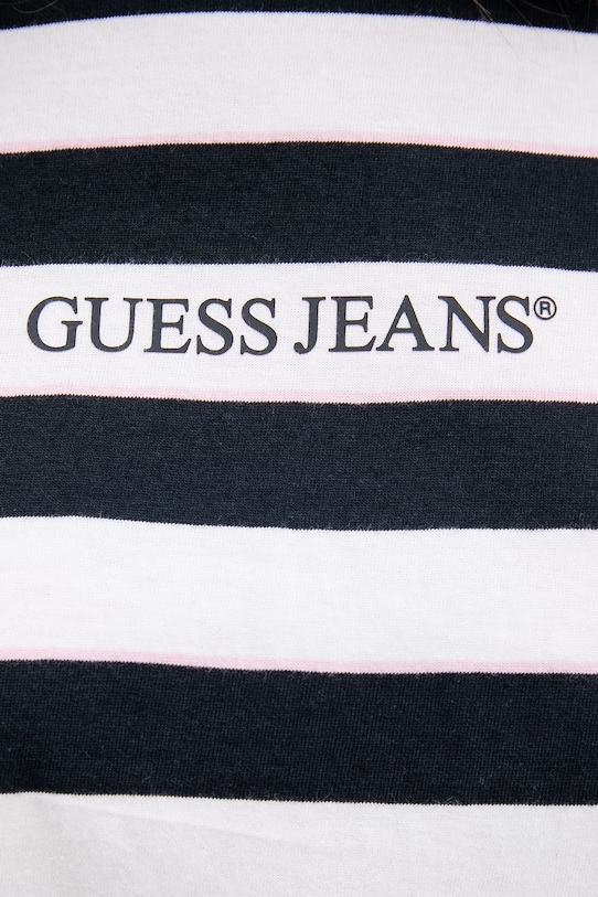 Guess Jeans t-shirt in cotone W6RI19.K8HM0 blu navy