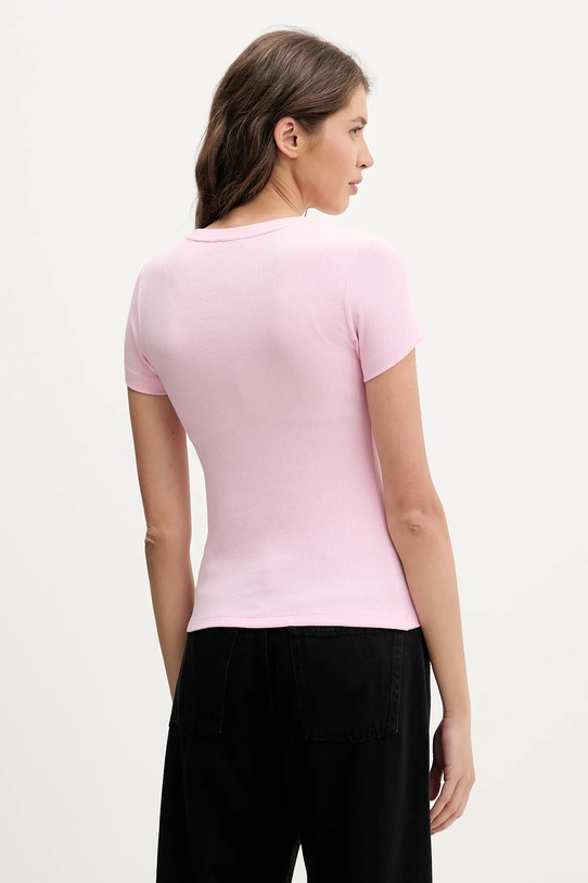 Odzież Guess Jeans t-shirt W6RP21.KA0H1 różowy