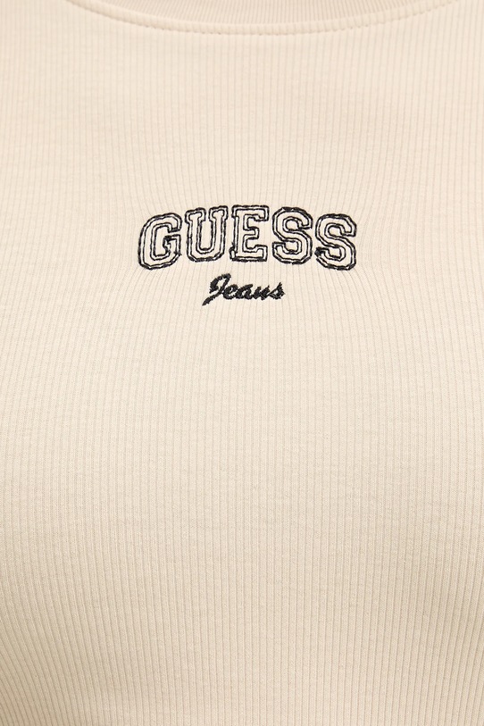 Guess Jeans t-shirt W6RP21.KA0H1 beżowy