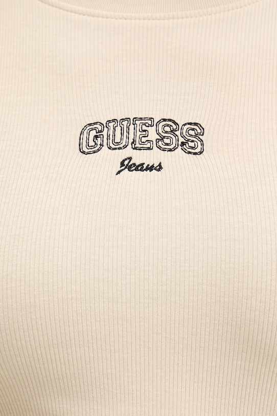 Guess Jeans t-shirt W6RP21.KA0H1 beżowy