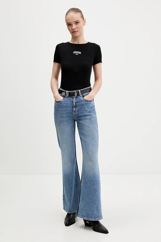 Guess Jeans t-shirt W6RP21.KA0H1 czarny SS26