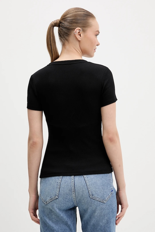 Odzież Guess Jeans t-shirt W6RP21.KA0H1 czarny