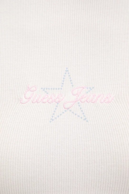 Guess Jeans top W6RP23.KA0H1 beżowy