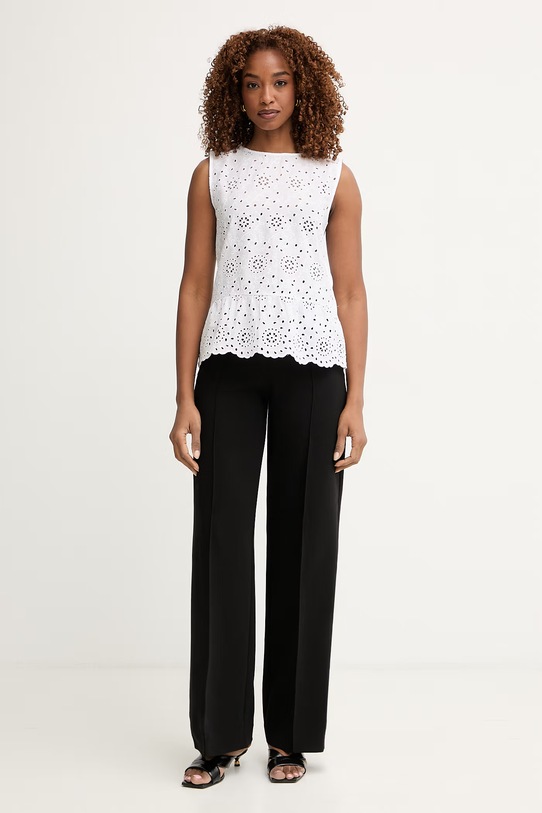 Marella блузка із рюшами жіноча Emme by Marella 2615941022200 білий SS26