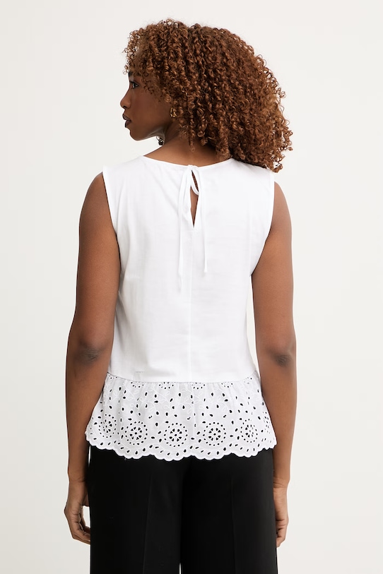 Одяг Marella блузка із рюшами жіноча Emme by Marella 2615941022200 білий