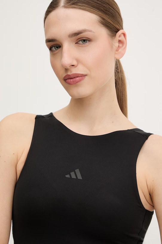 adidas Performance top de yoga Motion negru JV5149