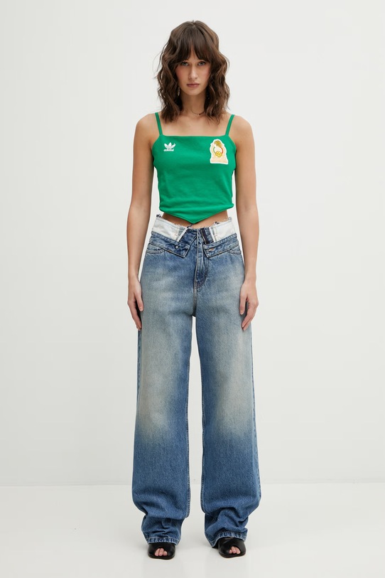 adidas Originals top Mexico Reconstrudted KE2300 zielony