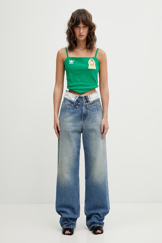 adidas Originals top Mexico Reconstrudted KE2300 zielony