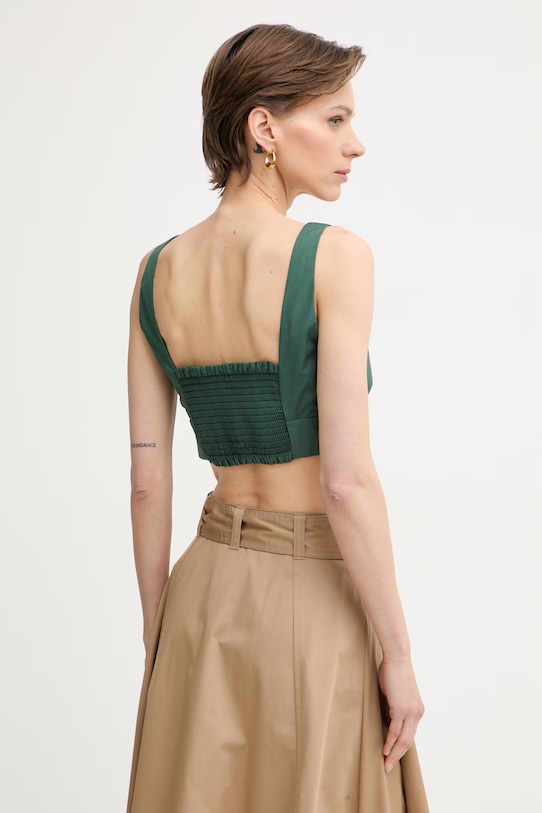 Одяг iBlues топ жіночий бавовняний SAIO 2617161052200 зелений