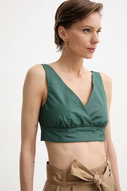 iBlues топ жіночий бавовняний SAIO зелений 2617161052200