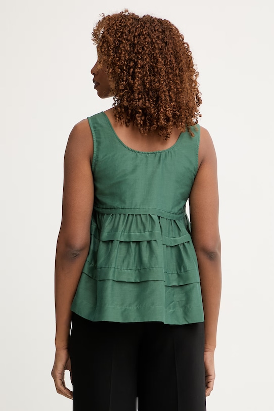 Одяг iBlues блузка жіноча з додаванням шовку OPZIONE 2617161062200 зелений