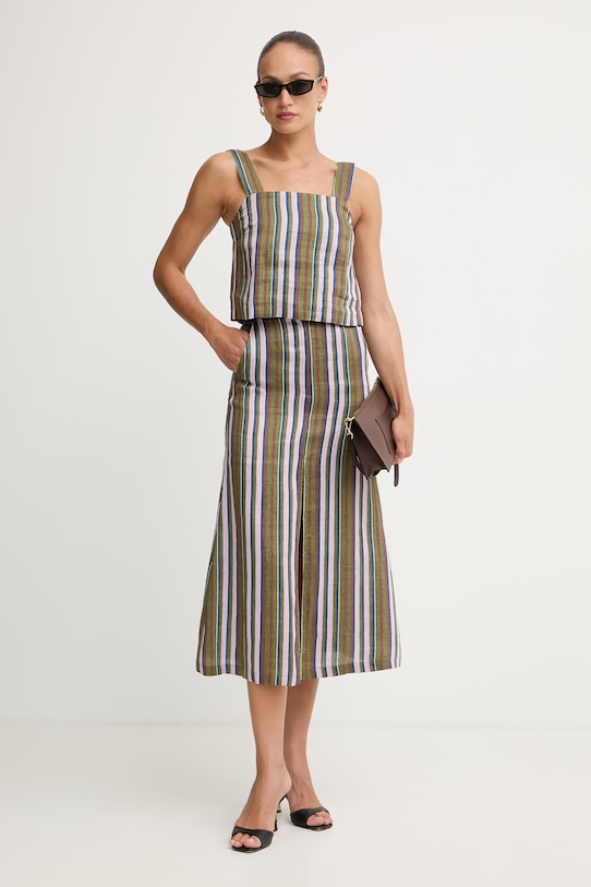 iBlues top pentru femei, din in ODISSEA 2617161072200 verde SS26