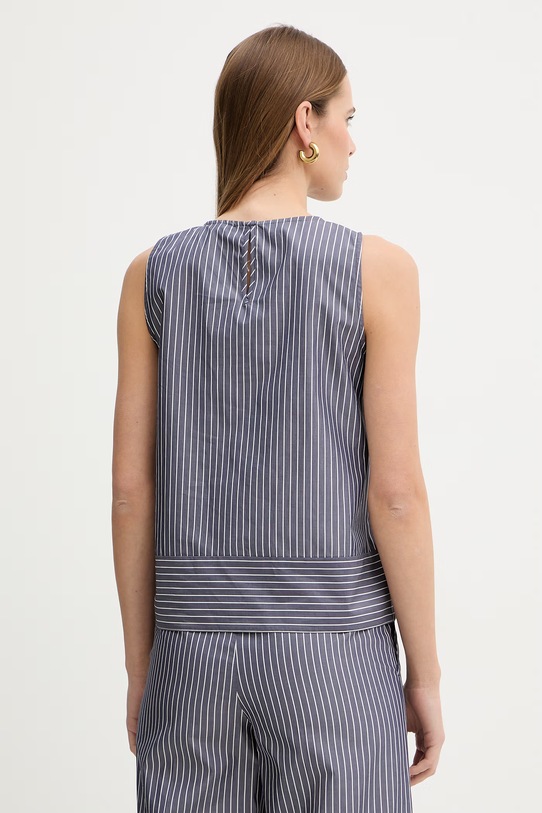 Odzież IBlues top bawełniany CIURMA 2617161102200 granatowy