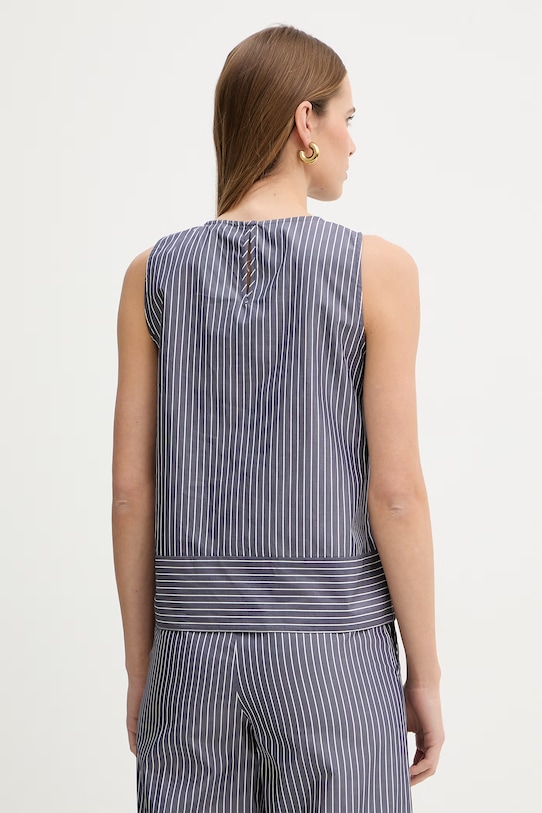 Odzież IBlues top bawełniany CIURMA 2617161102200 granatowy