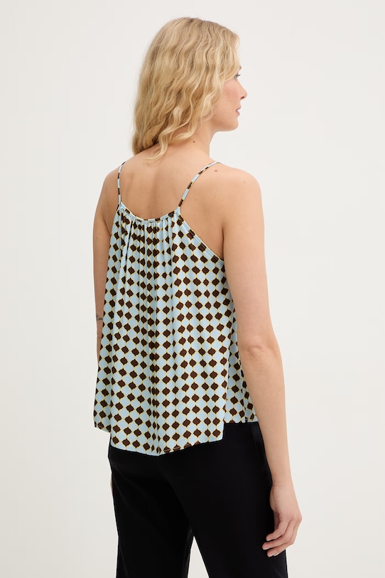 Odzież iBlues bluzka damska z wiskozy MASTRO 2617161132200 niebieski