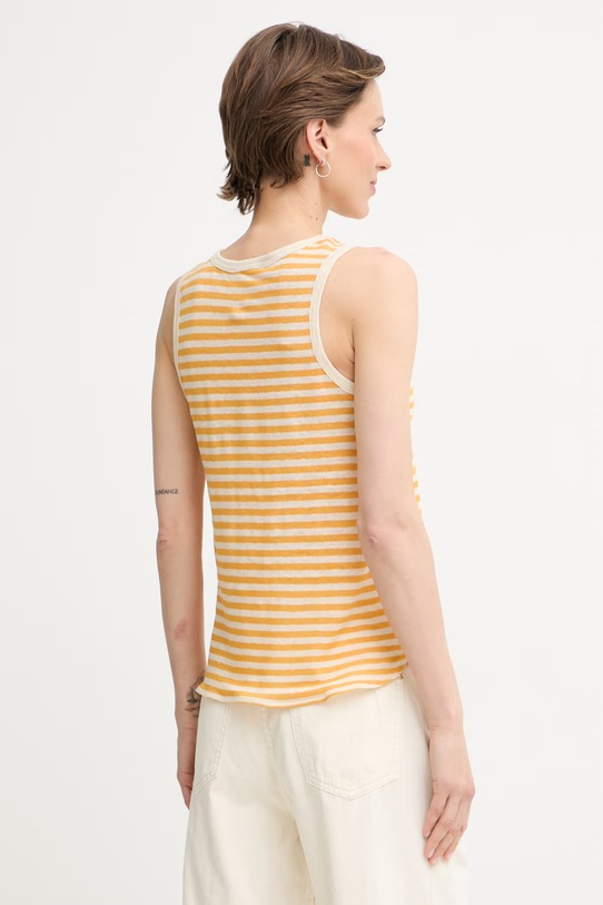 Одежда iBlues женский топ из льна VICARIO 2617941032200 оранжевый