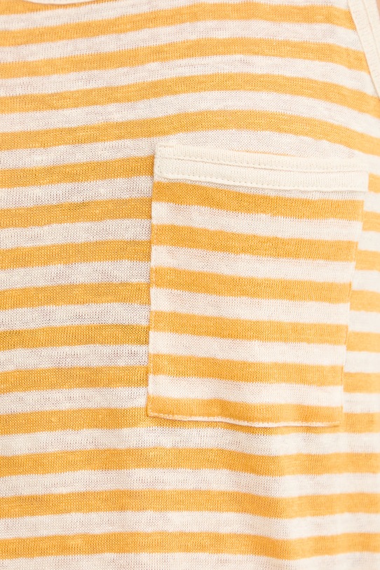 iBlues женский топ из льна VICARIO 2617941032200 оранжевый