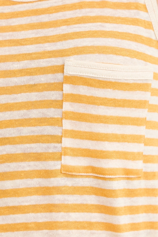 iBlues женский топ из льна VICARIO 2617941032200 оранжевый