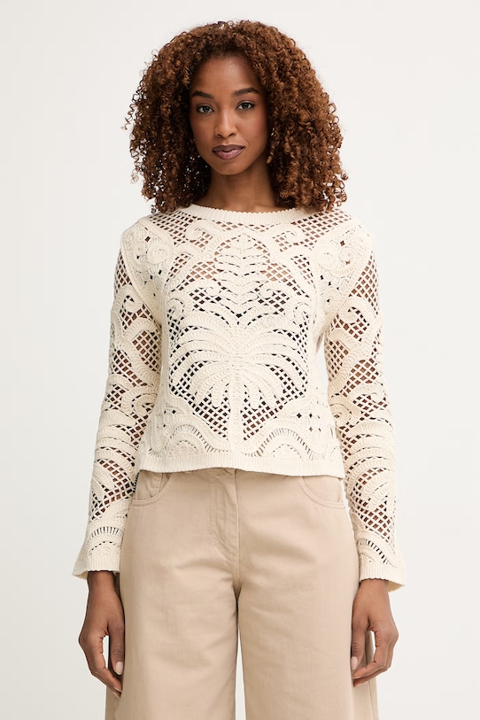 iBlues bluzka damska bawełniana ARIS beżowy 2617971022200