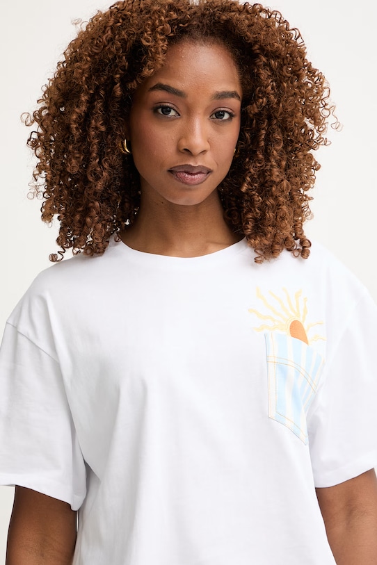 iBlues dámske bavlnené tričko ELODIA biela 2617971062200