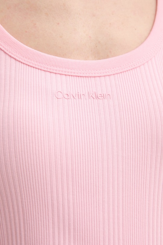 Calvin Klein top dámsky bavlnený s elastanom LV044F210G ružová
