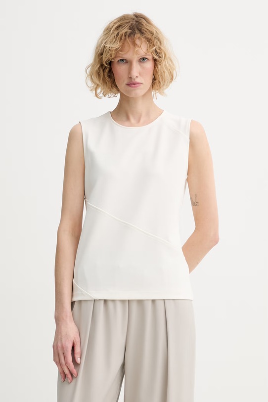 Calvin Klein bluza za žene bež LV044F267G