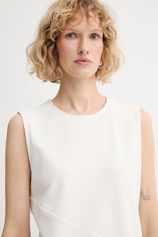 Calvin Klein bluza za žene bež LV044F267G