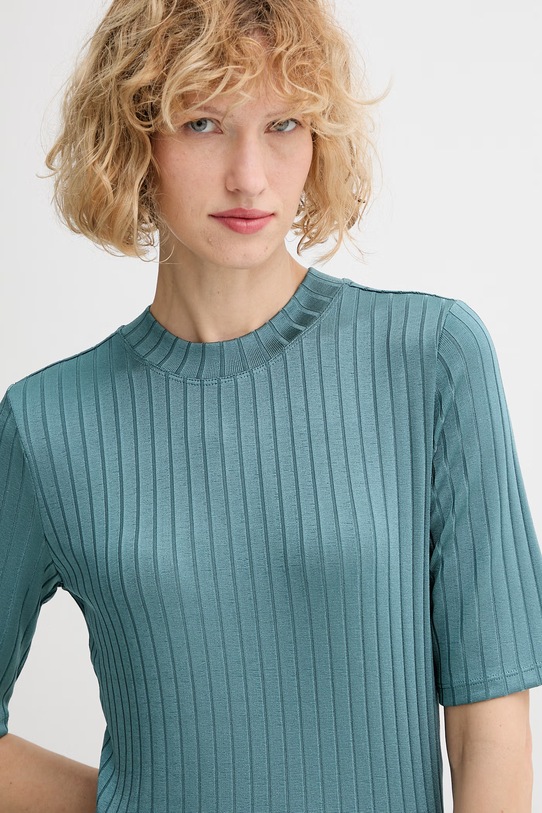 Calvin Klein majica ženska tirkizna LV044F274G