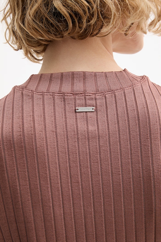 Calvin Klein tričko dámské hnědá LV044F274G