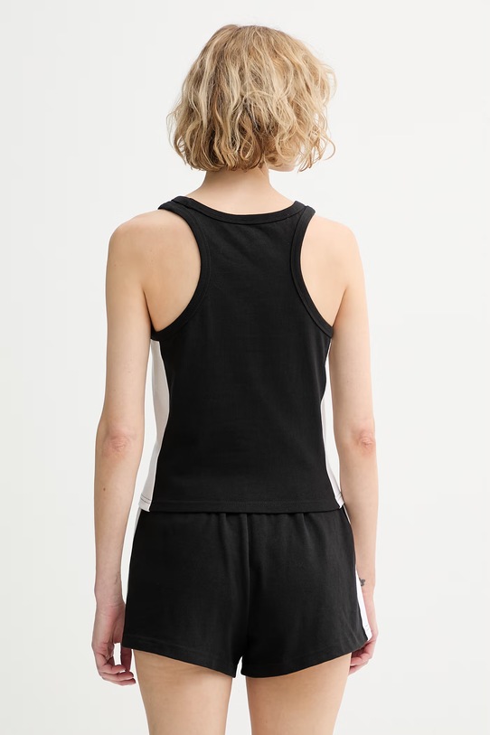 Îmbrăcăminte Calvin Klein top pentru femei, din bumbac LV00Q61152 negru