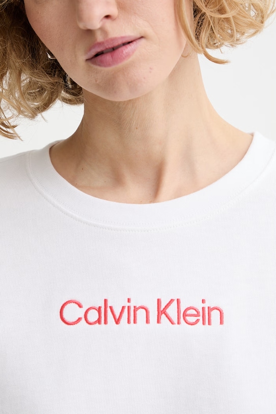 Calvin Klein tricou pentru femei, din bumbac LV00Q61201 alb