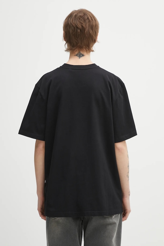 Odzież Rotate t-shirt bawełniany 115326100 czarny