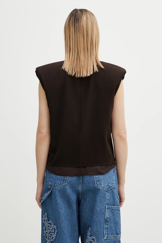 Odzież Rotate bluzka 1152111667 brązowy