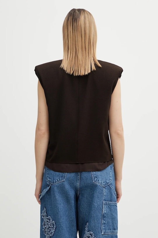 Odzież Rotate bluzka 1152111667 brązowy