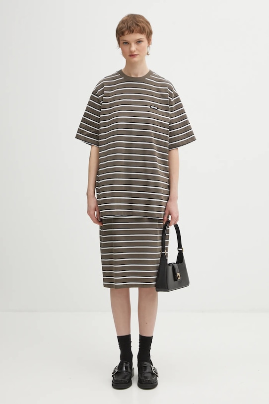 Rotate t-shirt bawełniany 1153182476 zielony