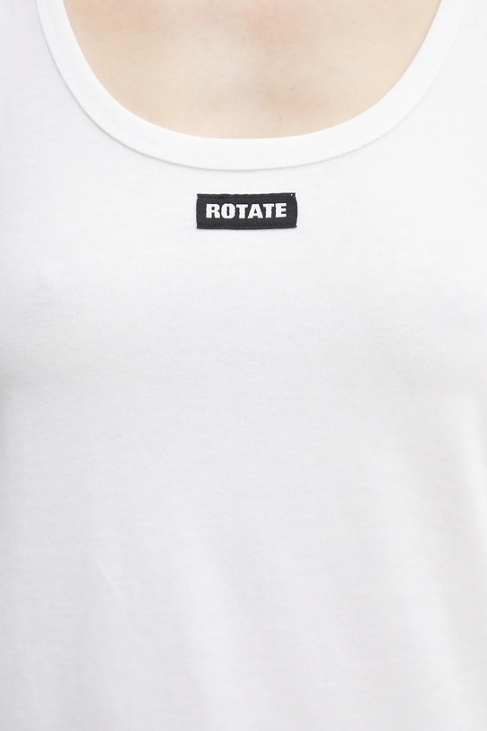Rotate top bawełniany biały 115281400
