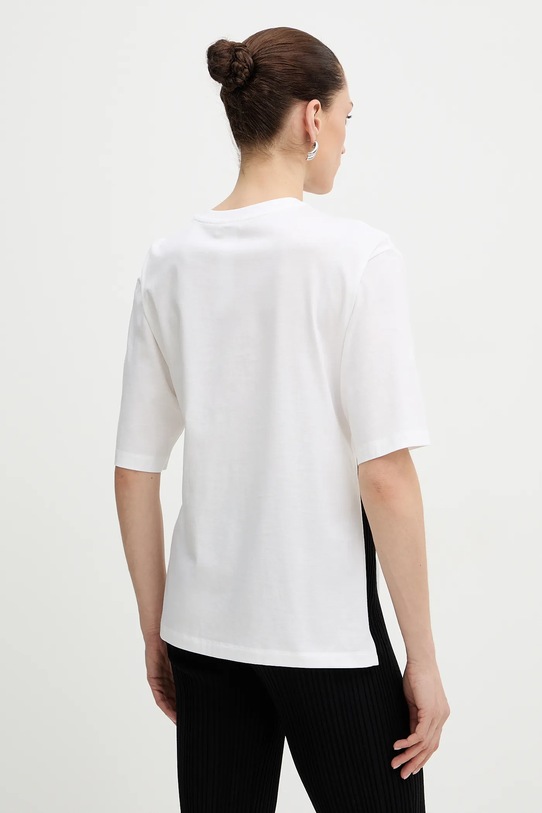 Одяг Бавовняна футболка Twinset 261TE2100 бежевий