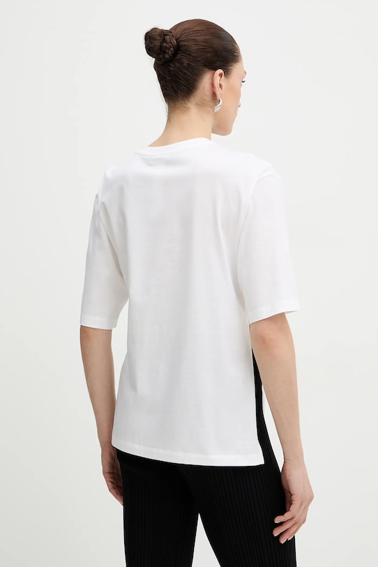 Одяг Бавовняна футболка Twinset 261TE2100 бежевий