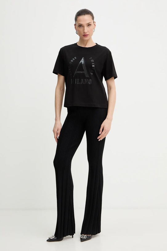 Twinset t-shirt 261AP2163 czarny SS26