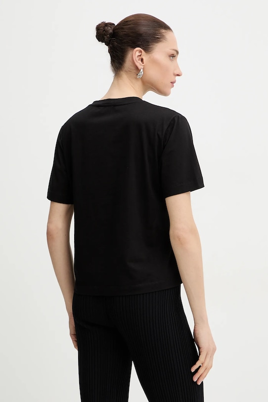 Ρούχα Μπλουζάκι Twinset 261AP2163 μαύρο