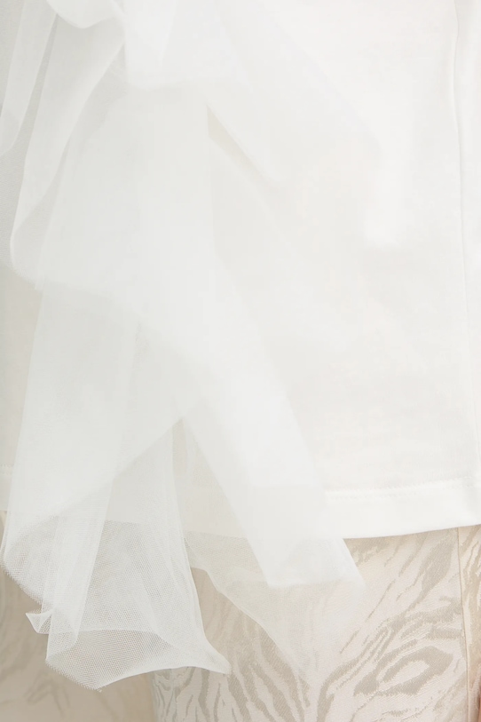 Μπλουζάκι Twinset 261AP2165 μπεζ