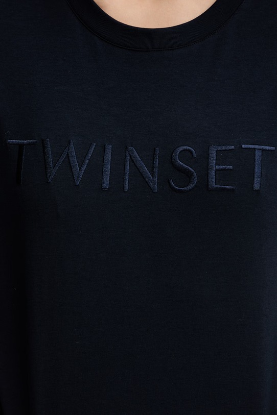 Twinset t-shirt damski 261LL2MLL granatowy