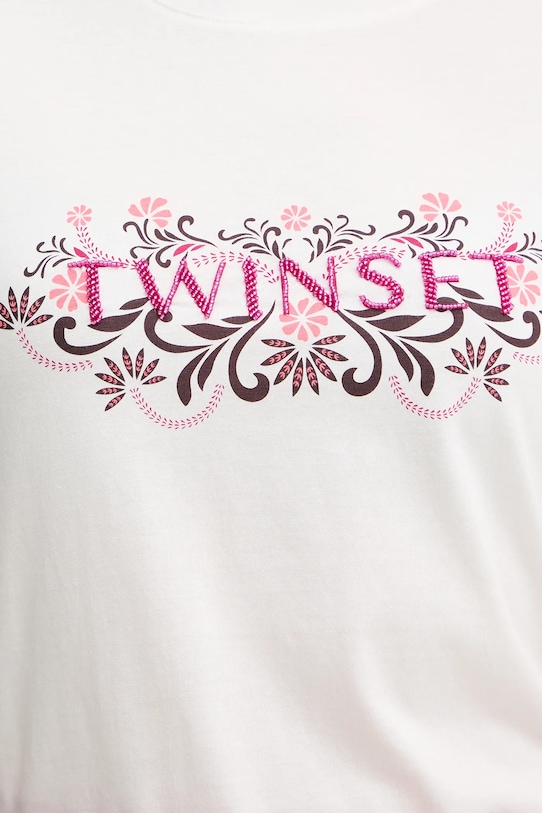 Футболка Twinset 261LB2NFF бежевый