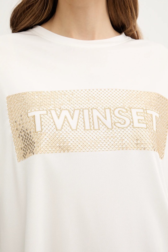 Twinset t-shirt 261LB2SAA beżowy