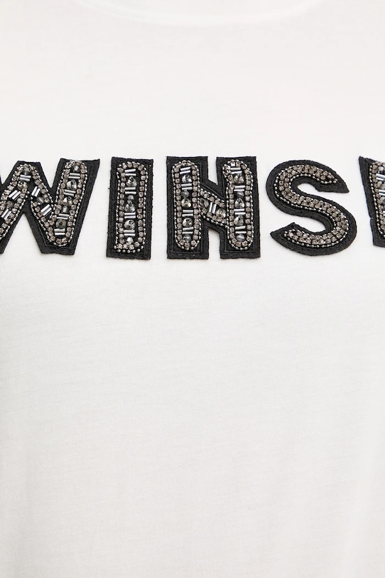 Twinset t-shirt 261LB2PAA beżowy